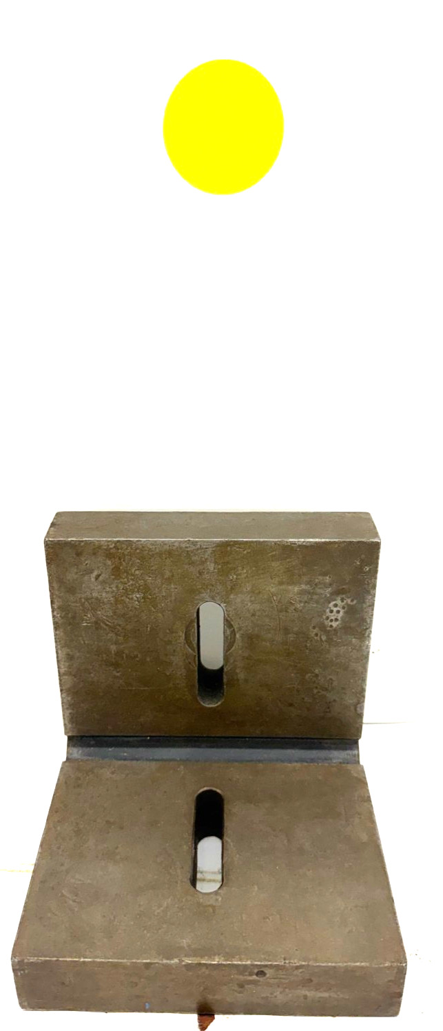 SLOTTED ANGLE PLATE 6 X 6 X 6" DEPTH 5" LOT OF 1