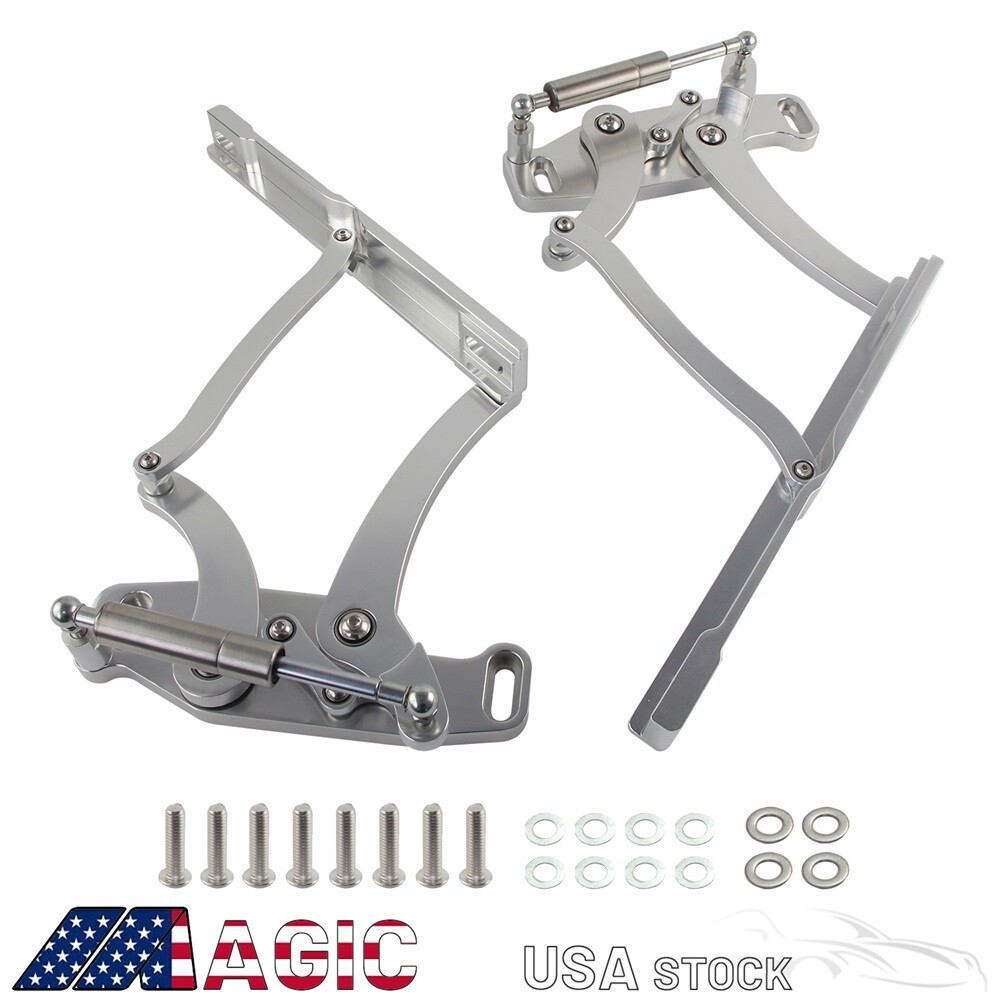 Billet Hood Hinge Kit Left &Right Side For 1967-69 Chevrolet Camaro & Firebird