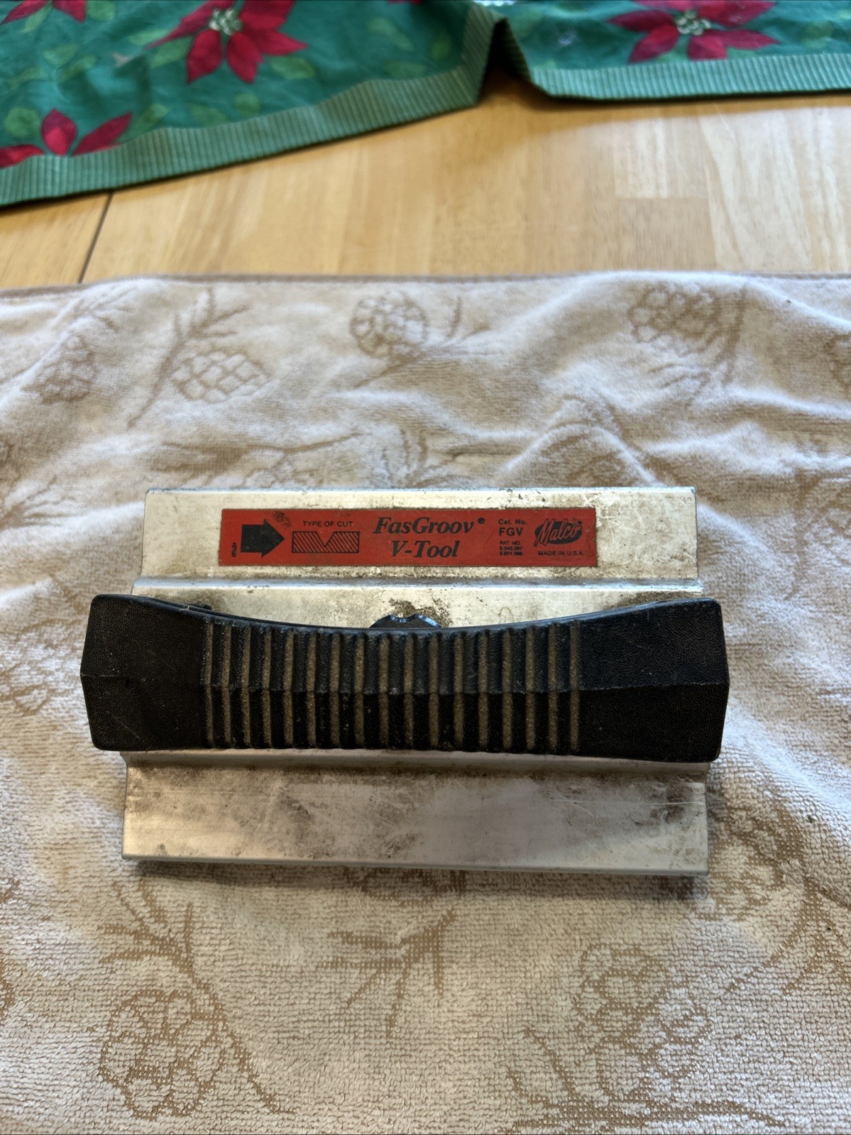 Malco FASGROOV V-Tool FGV GROOVE SLED TOOL  For 1” & 1.5” DUCTBOARD