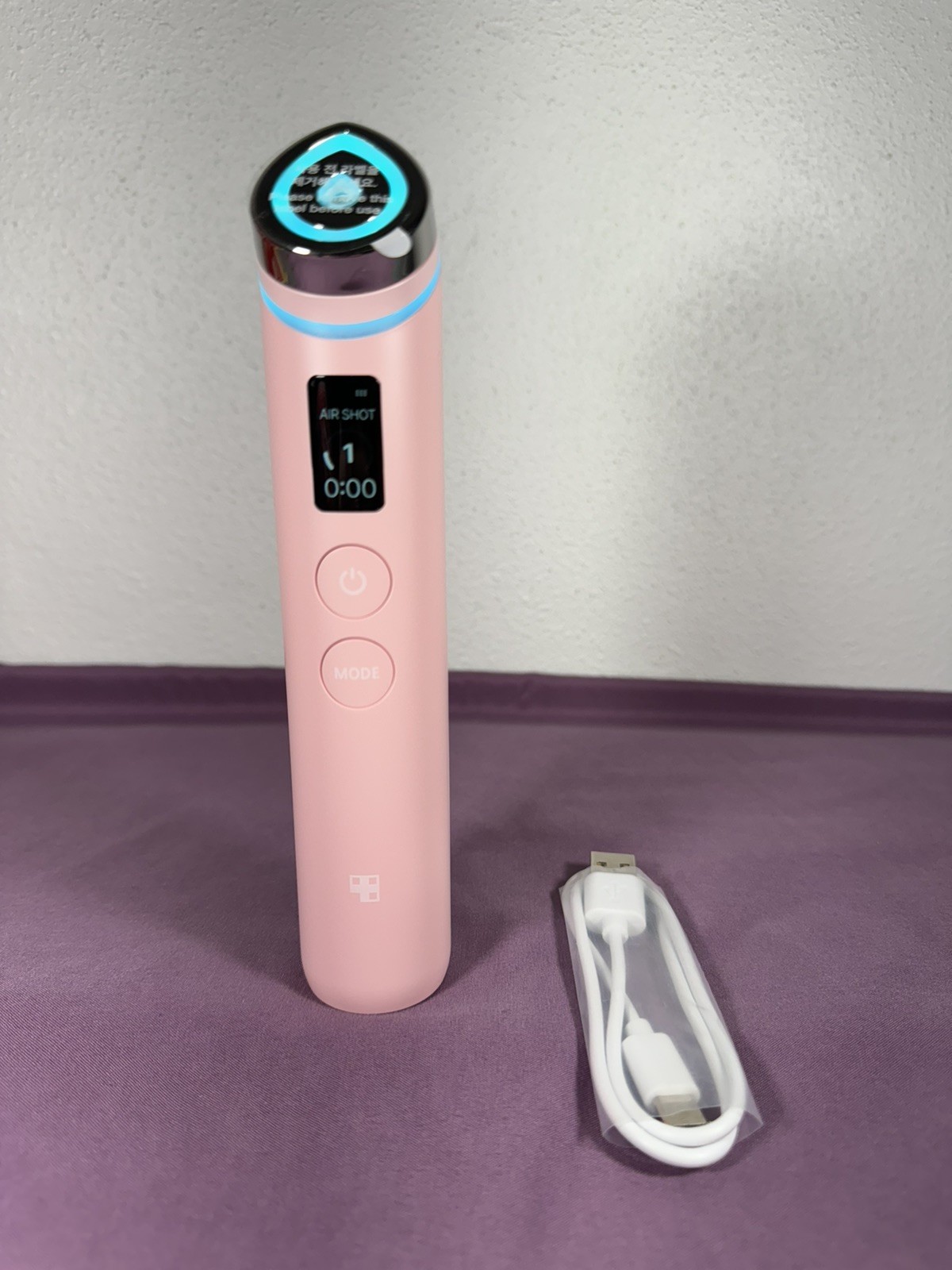 Pink Medicube Age-R Booster Pro | 6-in-1 Real Glass Glow Beauty Massager | NEW
