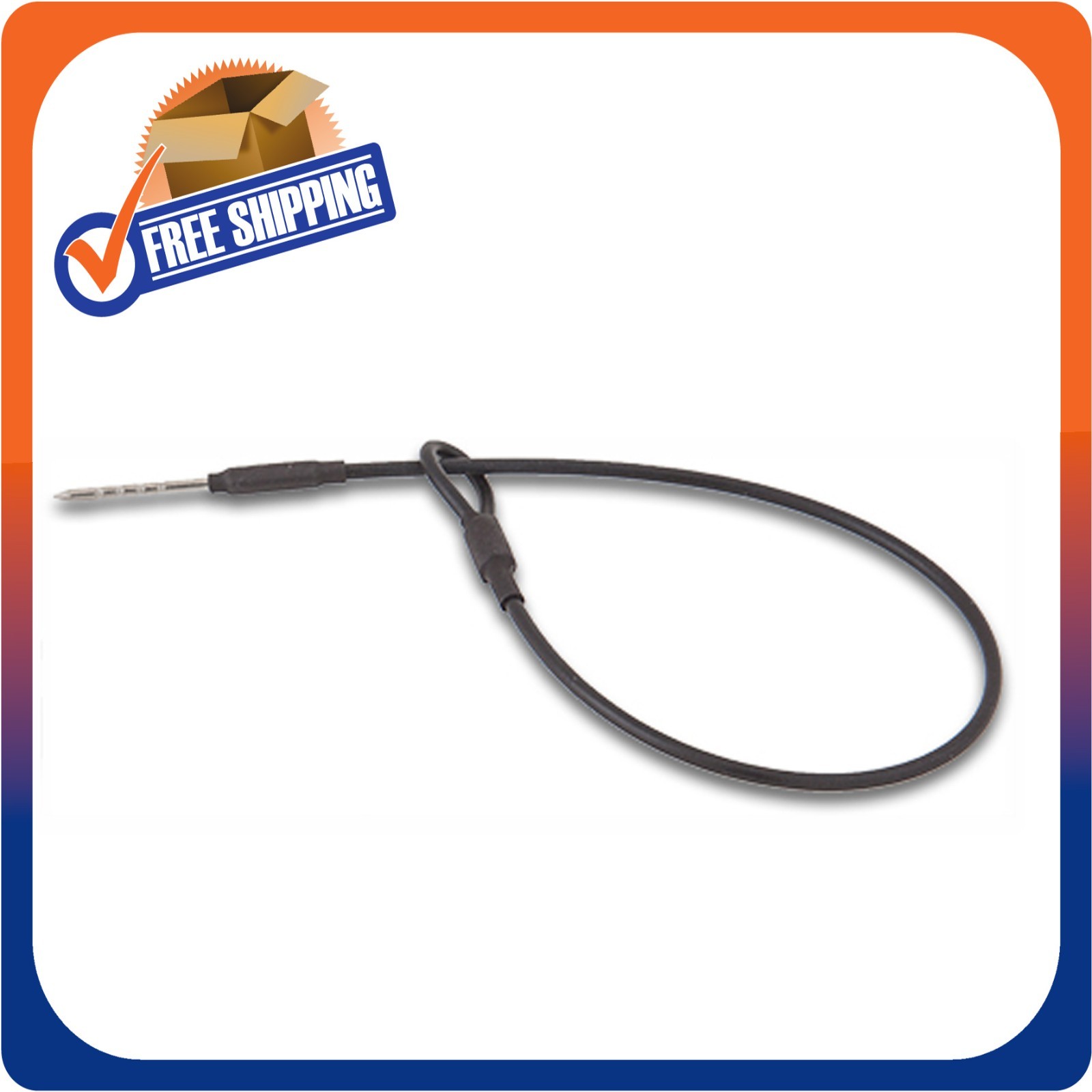 100 LANYARD WIRE LOOP TO PIN 7" FOR MINI TAG EAS SECURITY CHECKPOINT SYSTEMS