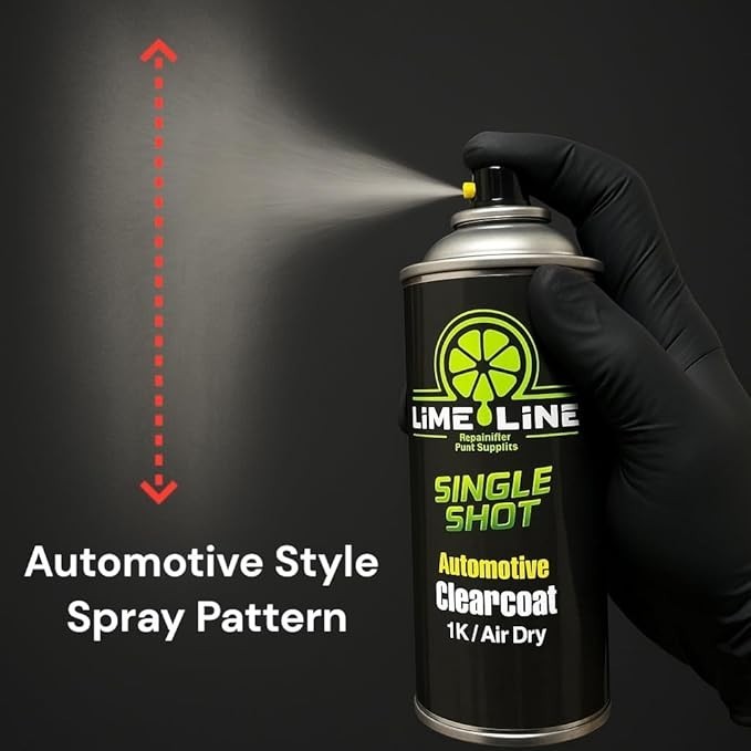 LiME LiNE 1K High Gloss Urethane Clearcoat Spray Paint/Aerosol - Pack of 1