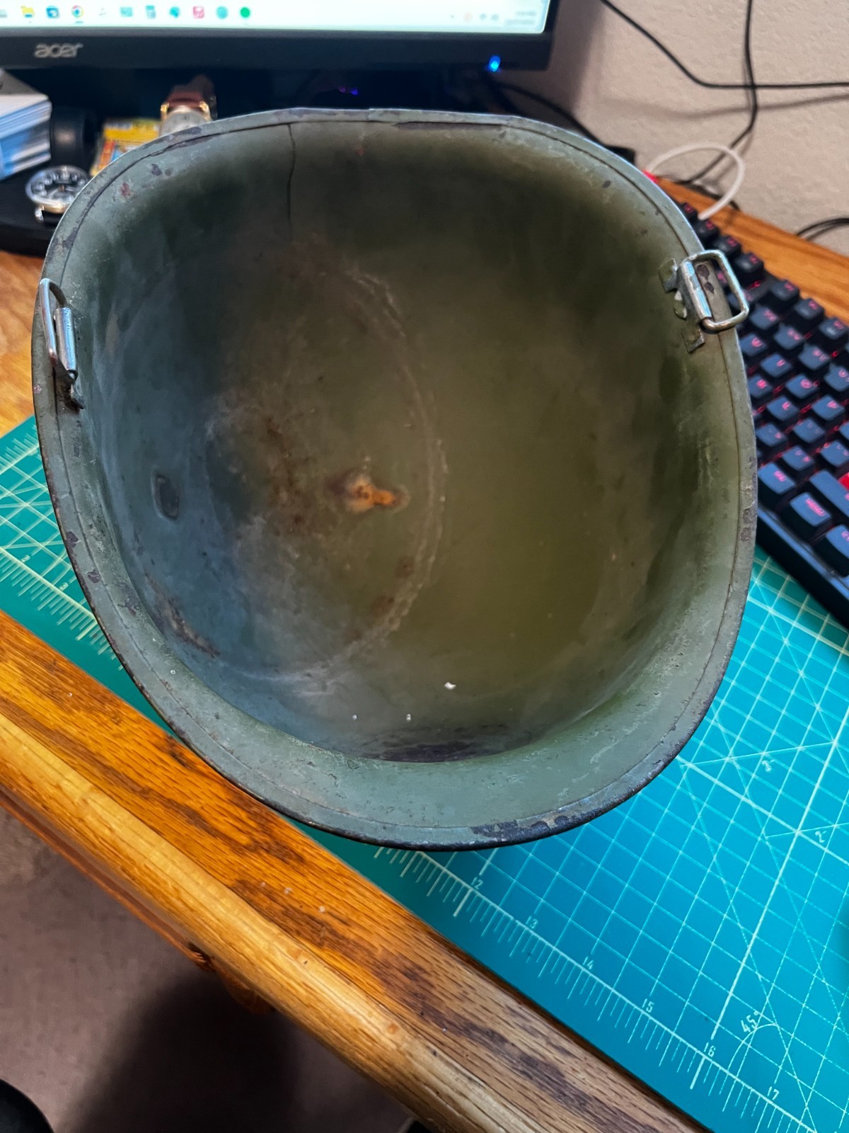Vietnam ARVN Ranger Medic helmet