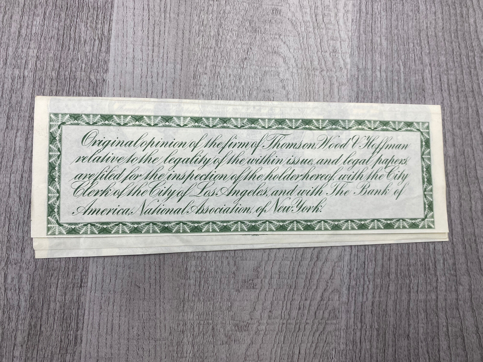 1924 California City of Los Angeles - Street Construction Bond Election 1924