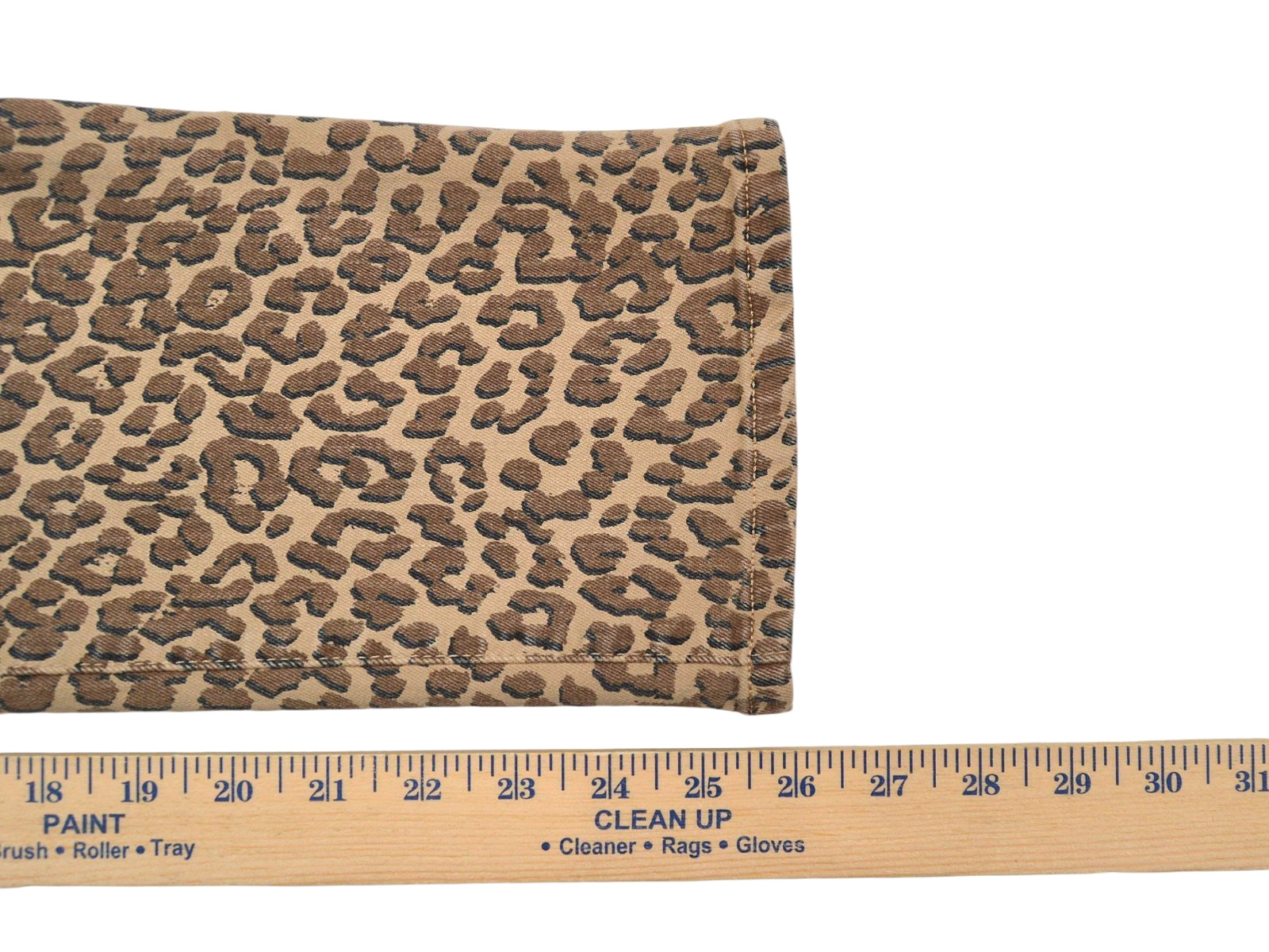 Lucky Brand High Rise Bridgette Slim Jeans Womens Size 6/28 Leopard Print Denim