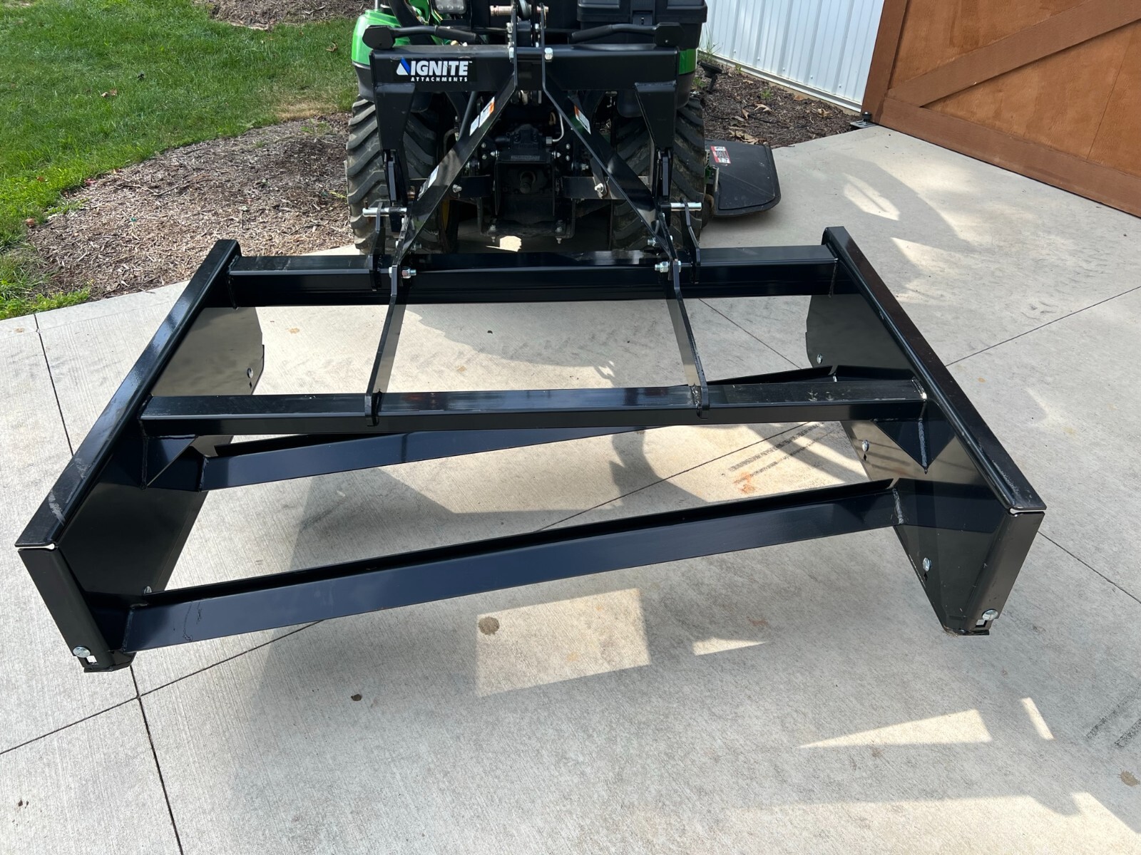 NEW 6ft Land Plane FREE SHIPPING Tractor 3PT Attachment (Heavy Duty Made In USA)