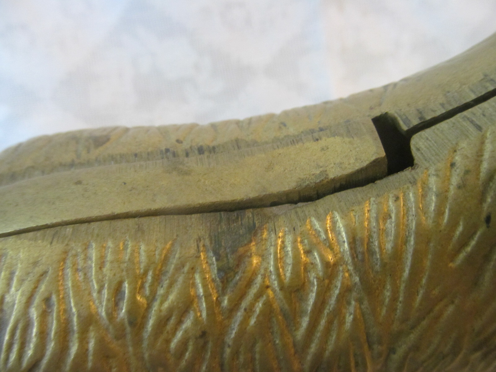 St. Bernard Dog Brass Figural Nutcracker on Footed Base~Heavy & Solid