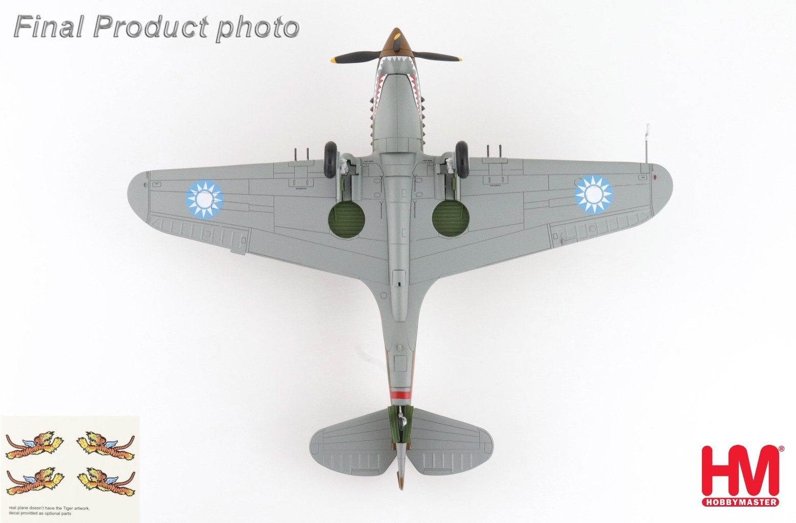 Hobby Master 1/48 P-40B Warhawk AVG Flying Tigers 3rd PS Hell's Angels HA9207