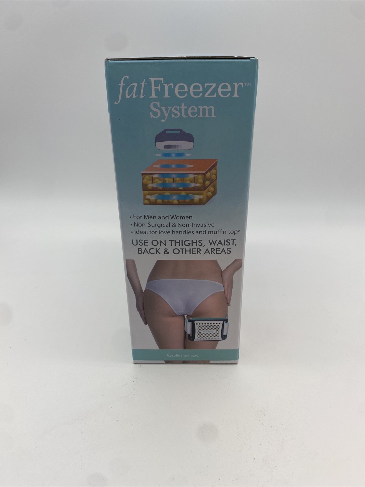 Fat Freezer System Belt - Sculpt Your Body Freeze N’ Fit BK1136 Waist Back Thigh