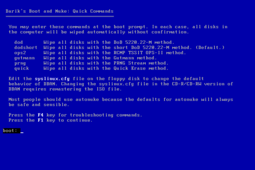 Computer Hard Drive Eraser Stop Identity Theft Remove Destroy Wipe Erase New CD