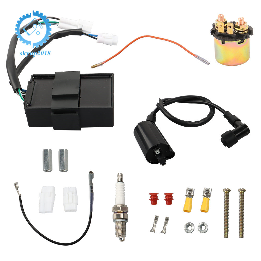 CDI Box Ignition Coil Relay spark plug for Kawasaki Bayou 300 KLF300C 4x4 88-04