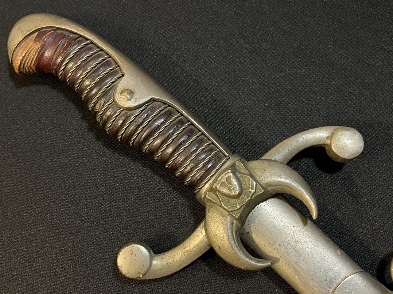 Antique Shriners Masonic Sword Used Freemason Fraternal Parade