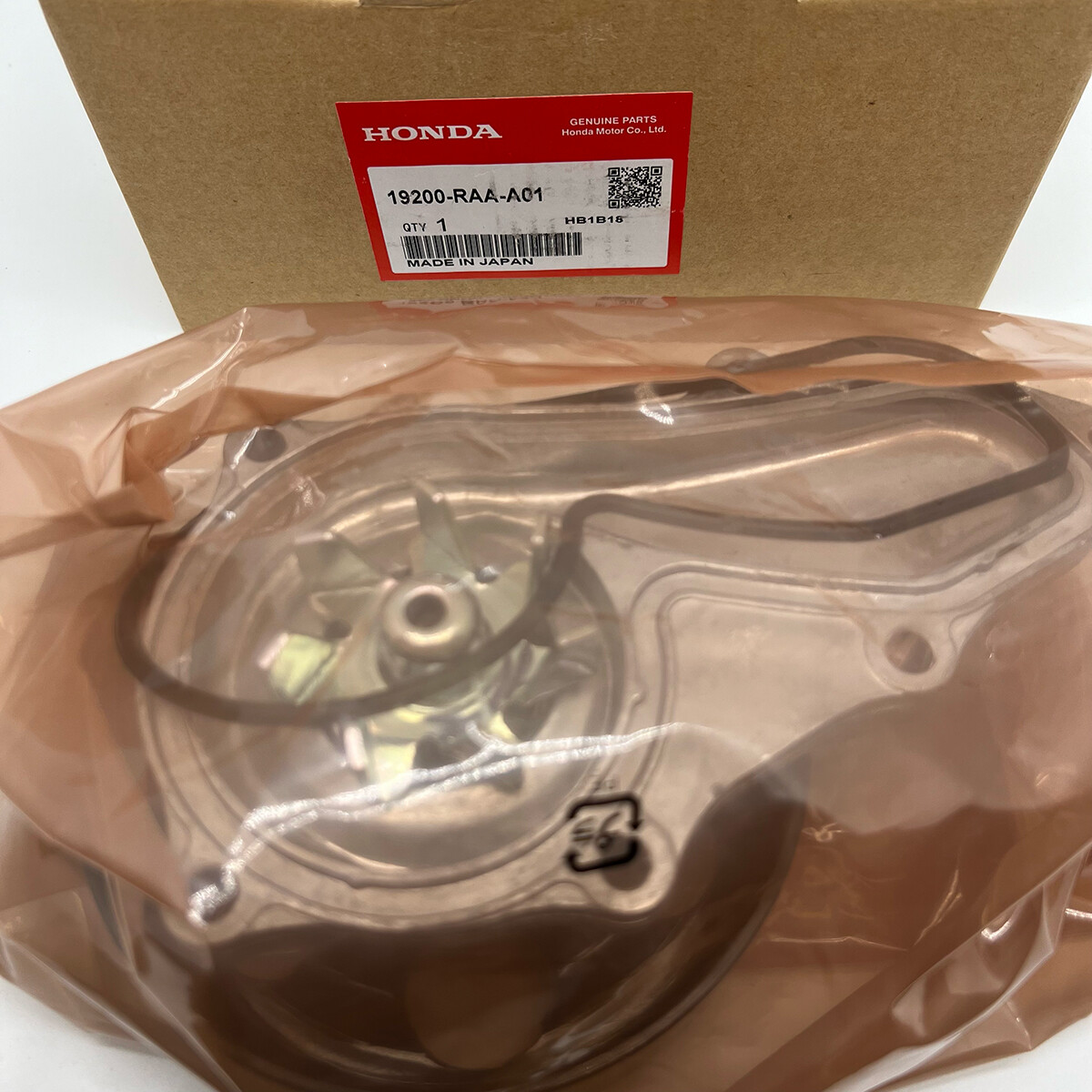 Genuine OEM Honda 19200-RAA-A01 Water Pump for K24 K24A Accord TSX CRV Element