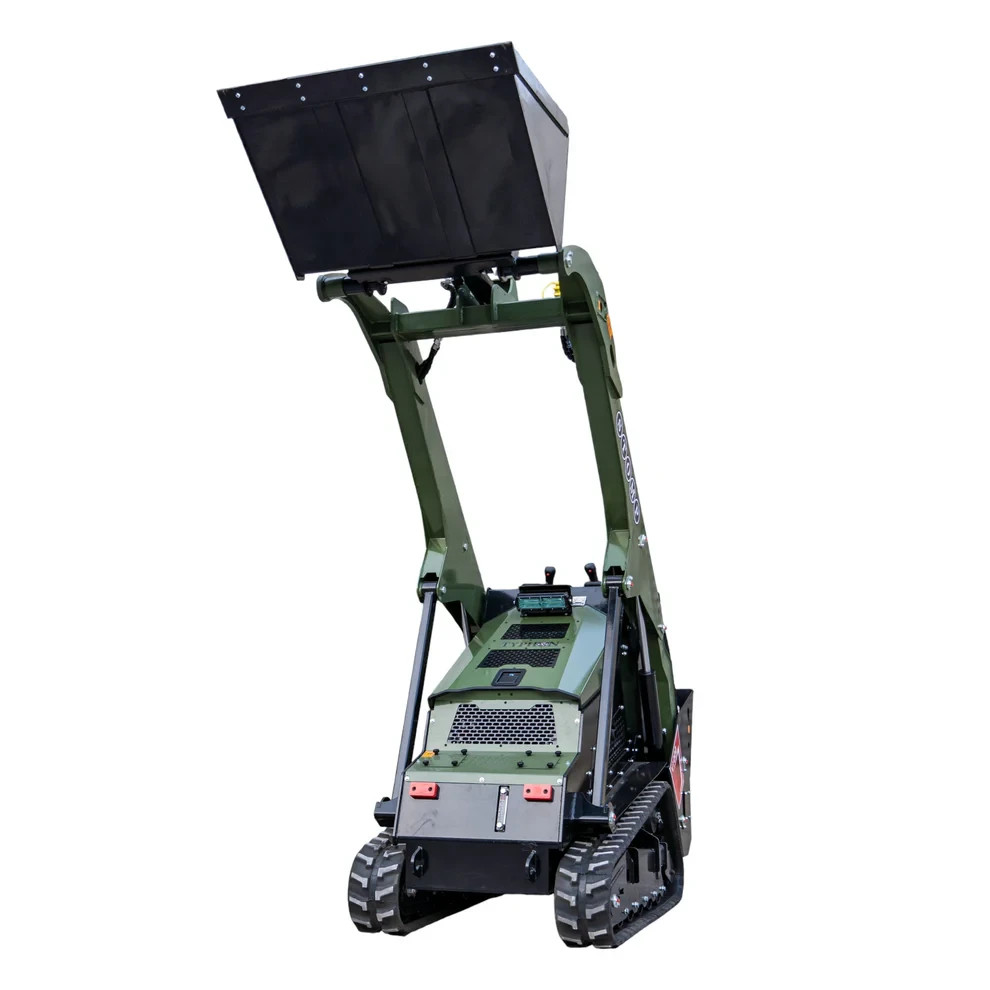 TYPHON Stomp V1000 Kubota D1105 Diesel 24.4hp Skid Steer Hydraulics Full Control