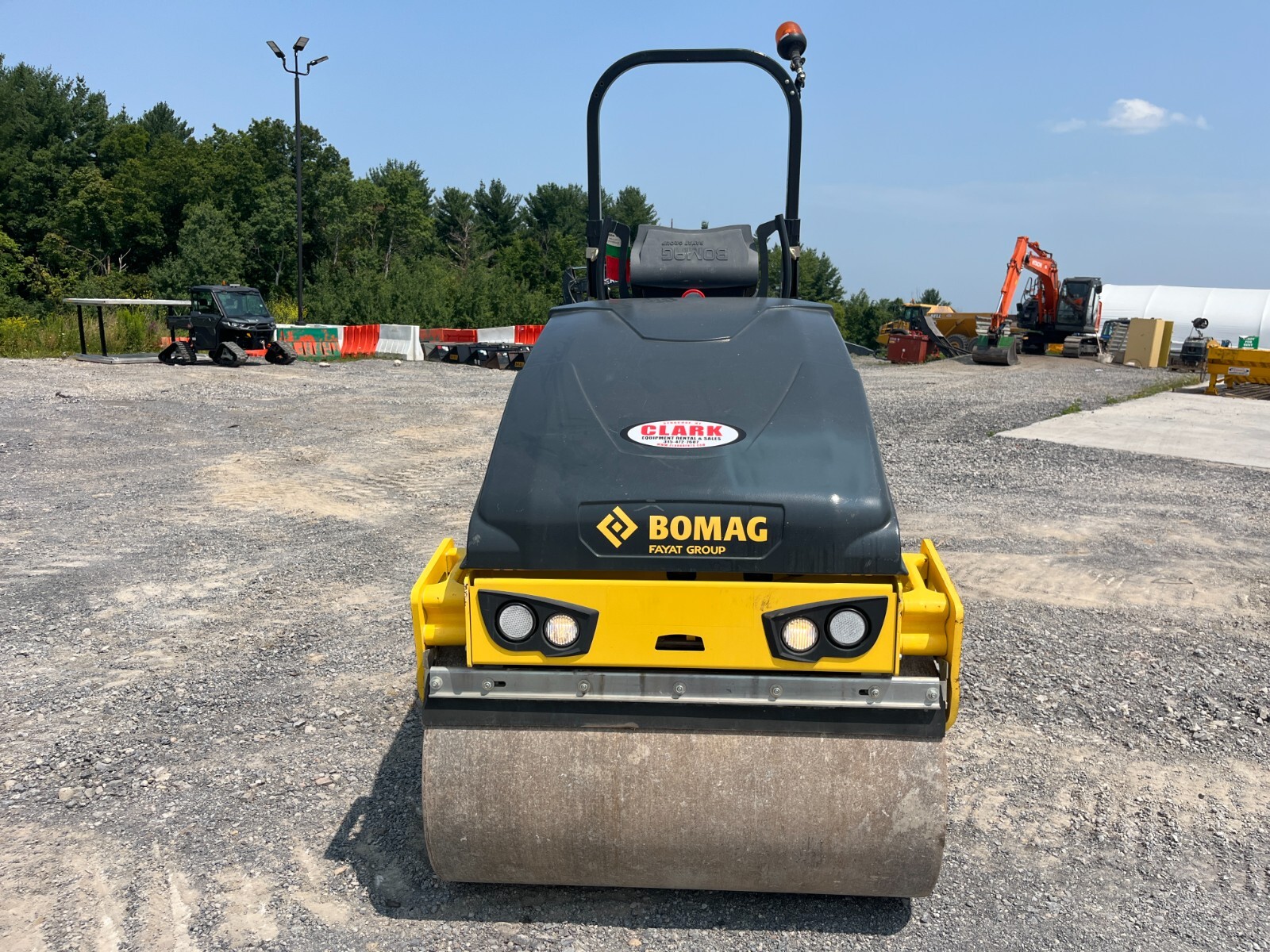 2023 Bomag BW120AD-5 Vibratory Asphalt Roller Compactor - Excellent!