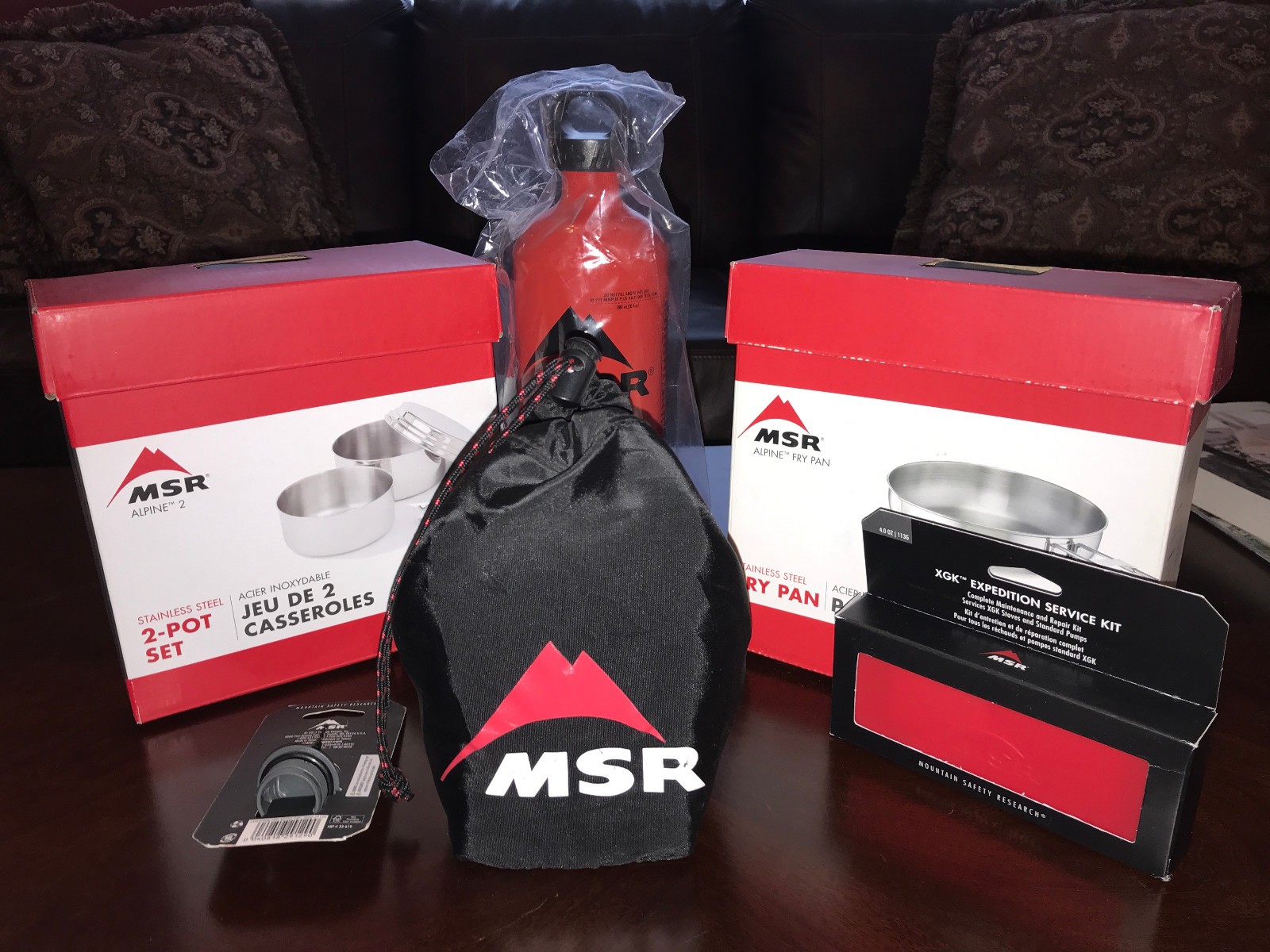 MSR XGK EX Expedition Stove with Many Accessories