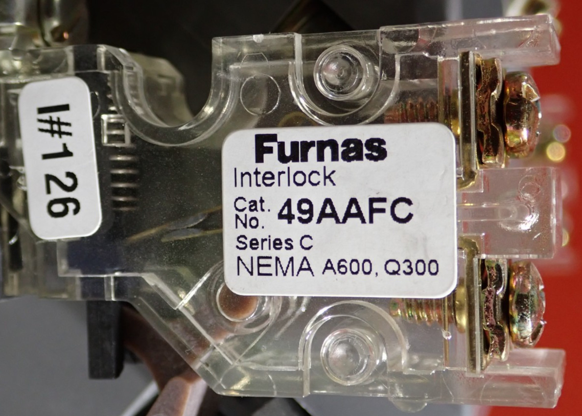 Furnas 14DP32A*81 Size 1 Starter 27 Amp 600VAC w/ 75D73070F 120 Coil TESTED S935