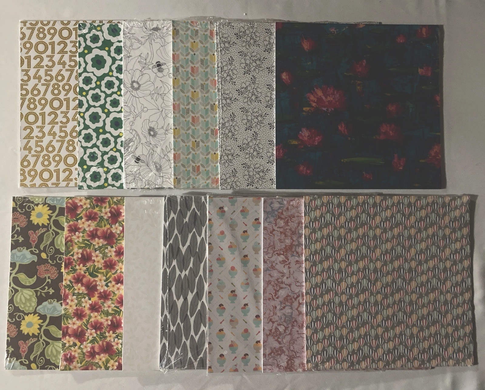 Stampin’ Up! Lot Of DSP Specialty and Designer Series Paper 13 Packs 156 Sheets