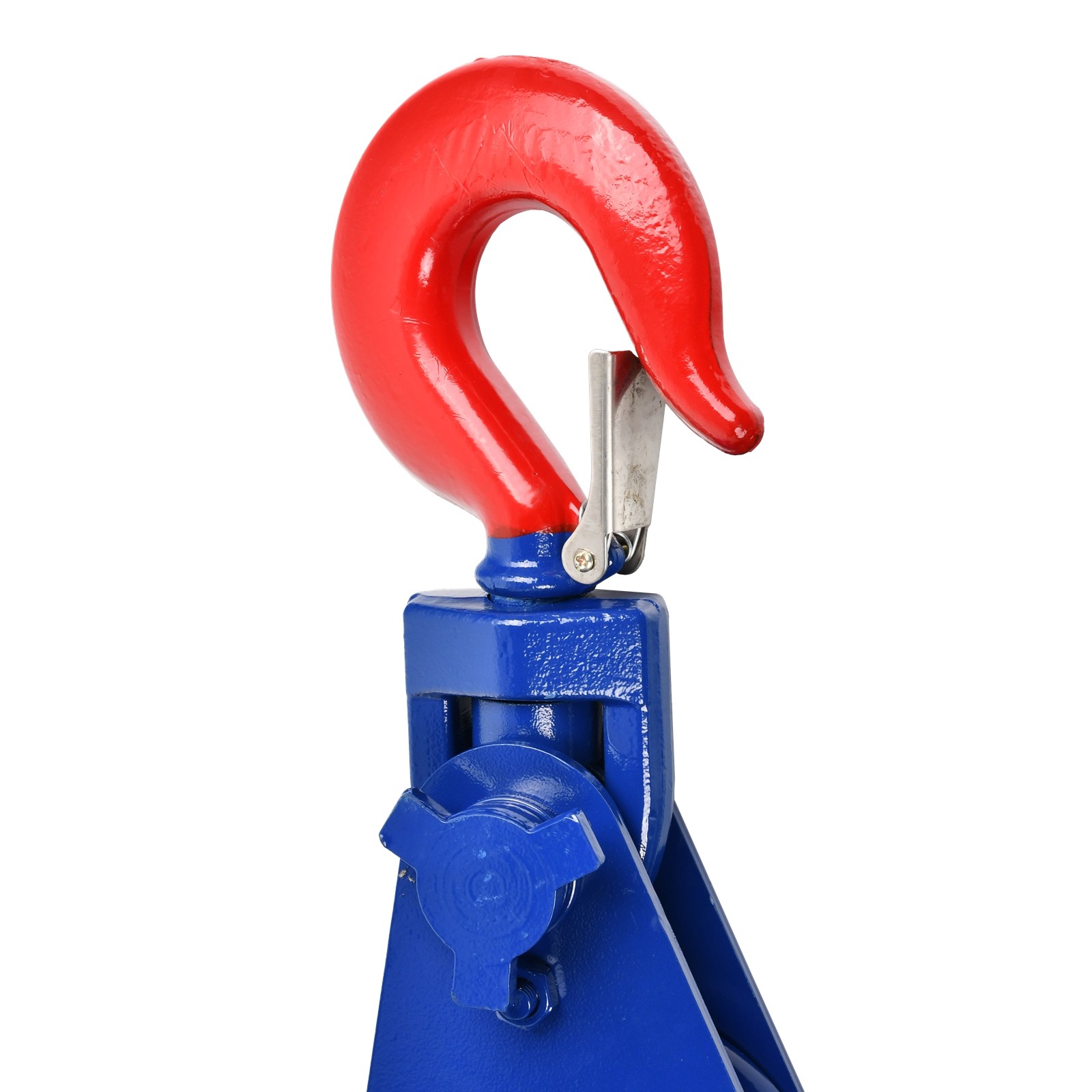 8 Ton Snatch Block 6" Sheave 3/4" Wire Rope + Swivel Hook For Wrecker Roll Back