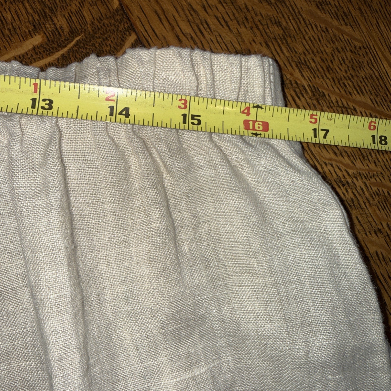 Bodil 100% Linen Boho Size Large Women’s Wide Leg Loose Fit gypsy Bloomer Pants