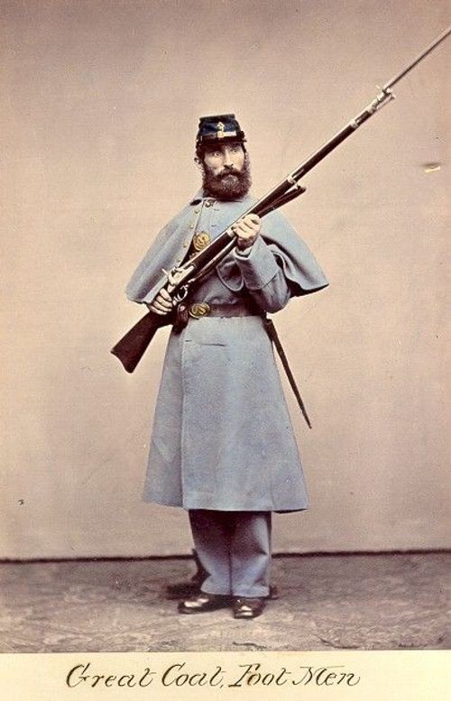 US Civil War Infantry Great Coat Size 50 / XXL
