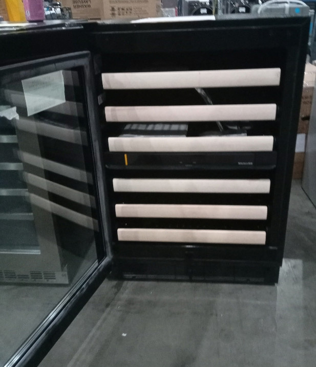 KitchenAid 24" Glass Door 5.6 Cu. Ft. Wine Cellar - KUWL204EPA