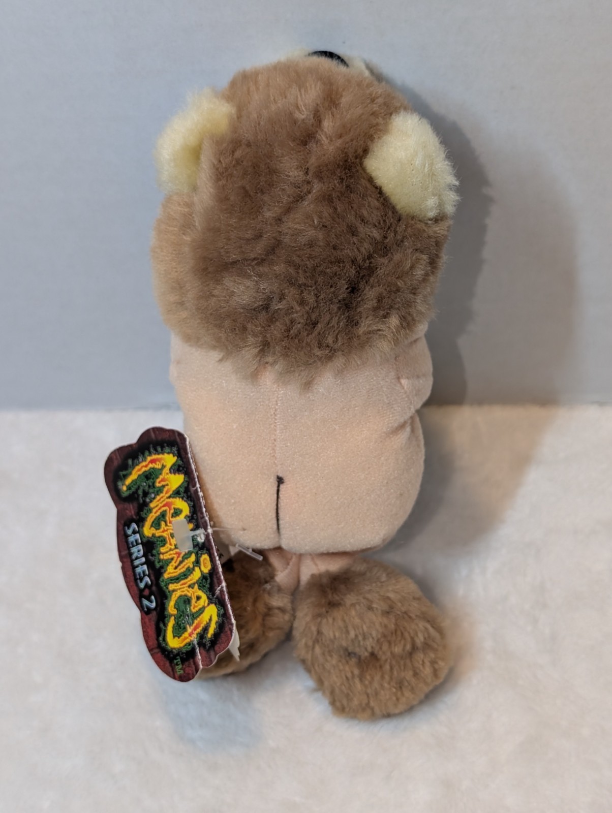 Vintage 90s Meanies Plush Lot 6 - Series 1 & 2 With Tags DIGGER Snake Eyes BEAR