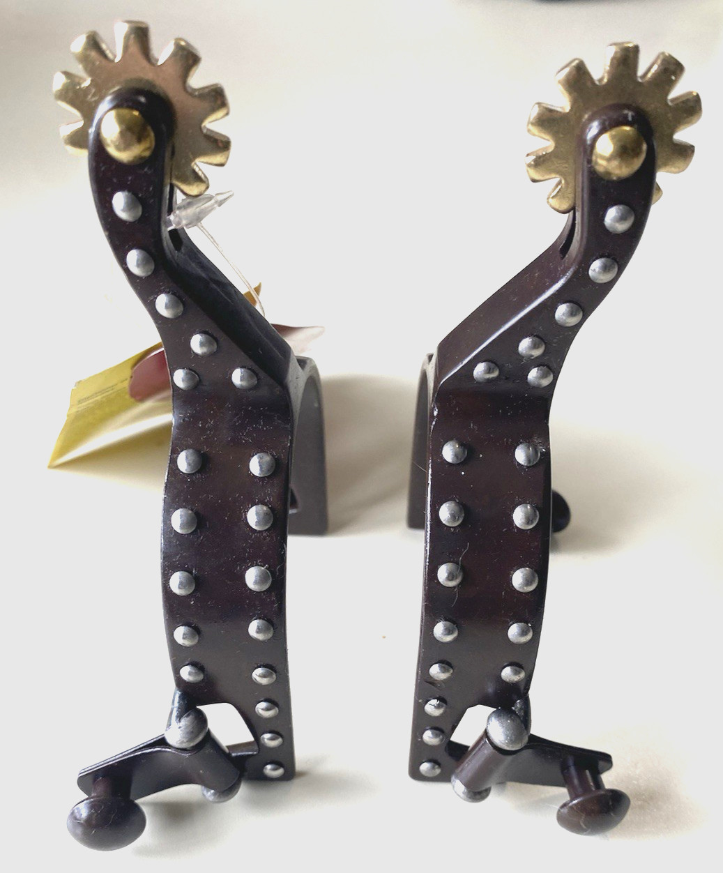 Silver studded youth/small ladies ABR Western spurs