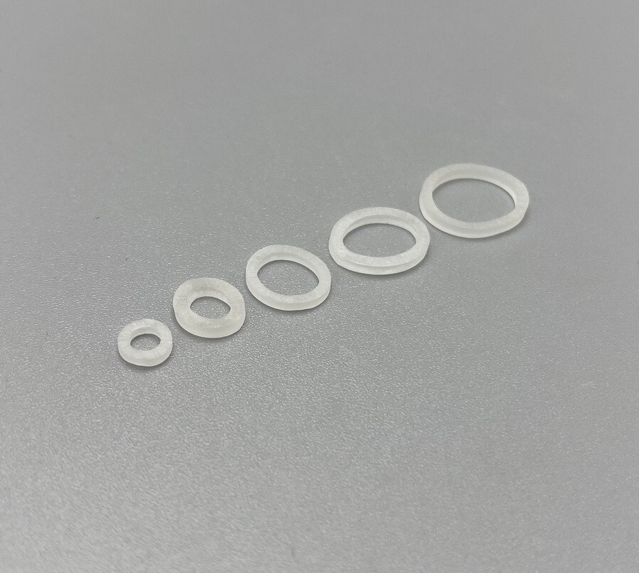 100Pcs Rubber Bands Dental Orthodontic Elastics Latex Braces 2.5/3.5/4.5/6.5OZ