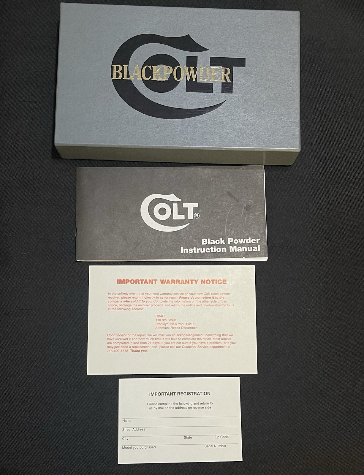 Vintage Colt Blackpowder Signature Series Reloading Accessory Kit Pristine