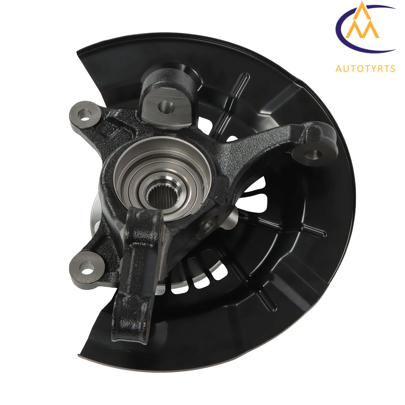 Front Left Steering Knuckle+Wheel Hub Bearing For Toyota Camry 2012 2013 - 2017