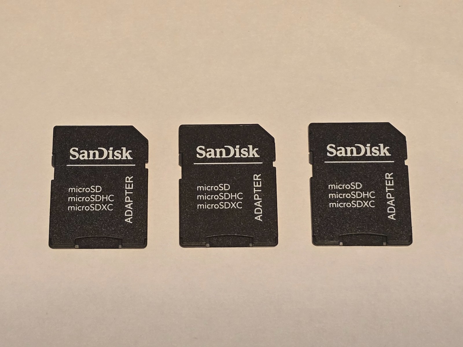 SanDisk Adapter for Micro SD Card SDXC SDHC TF Memory Card Adapter SD Reader LOT