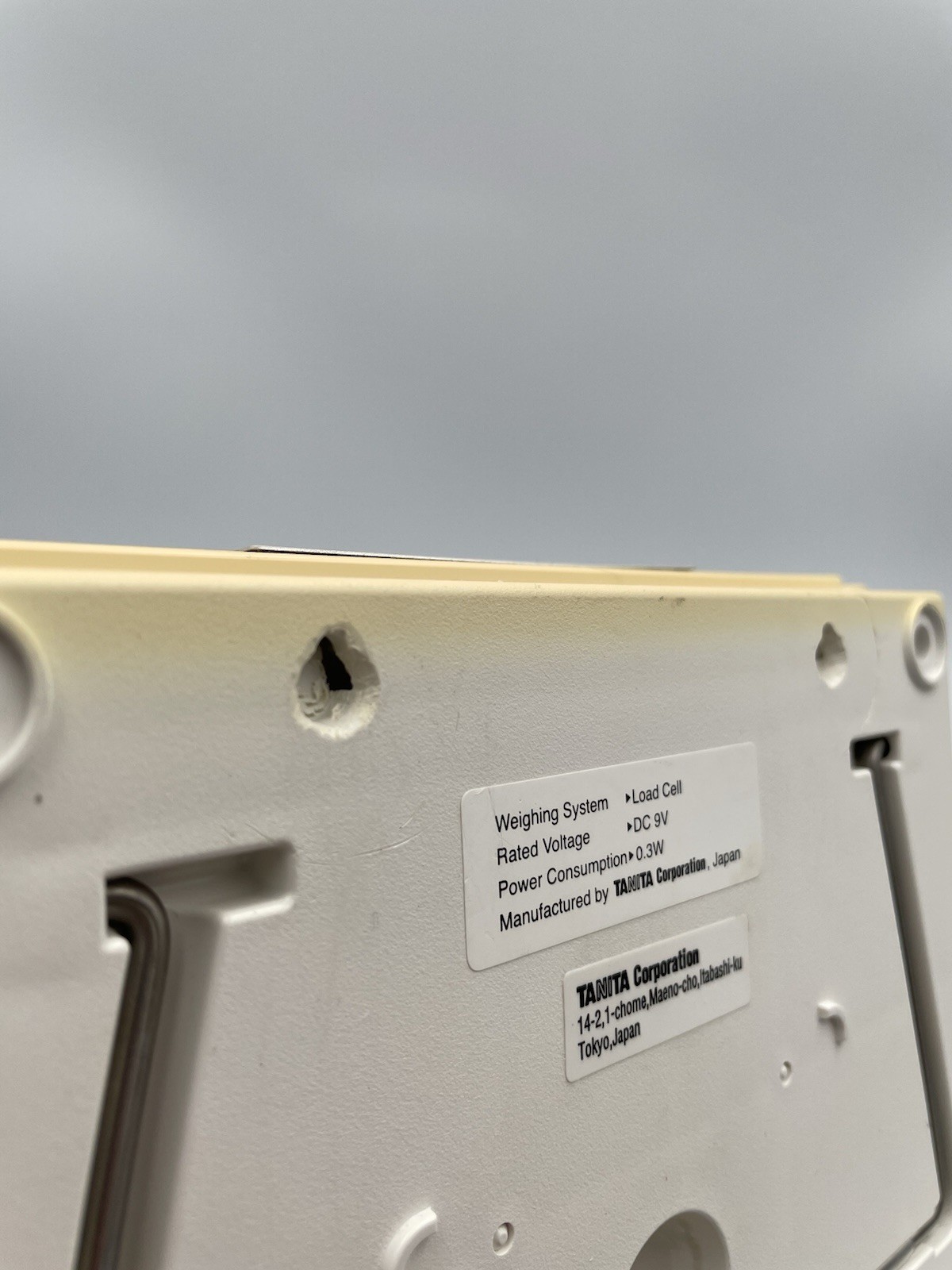 Tanita WB-110A Class III Digital Scale 600lb Max BMI Mode w/Display! WORKS!