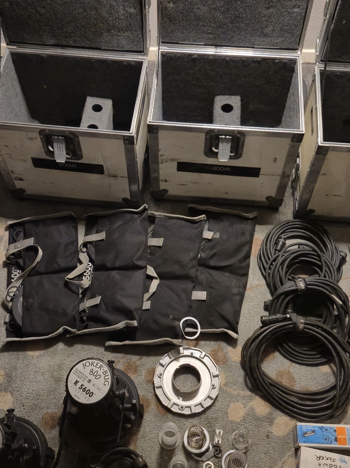 One K5600 Joker 800 HMI light kits Used Arri Apeture Bonus Free Shipping