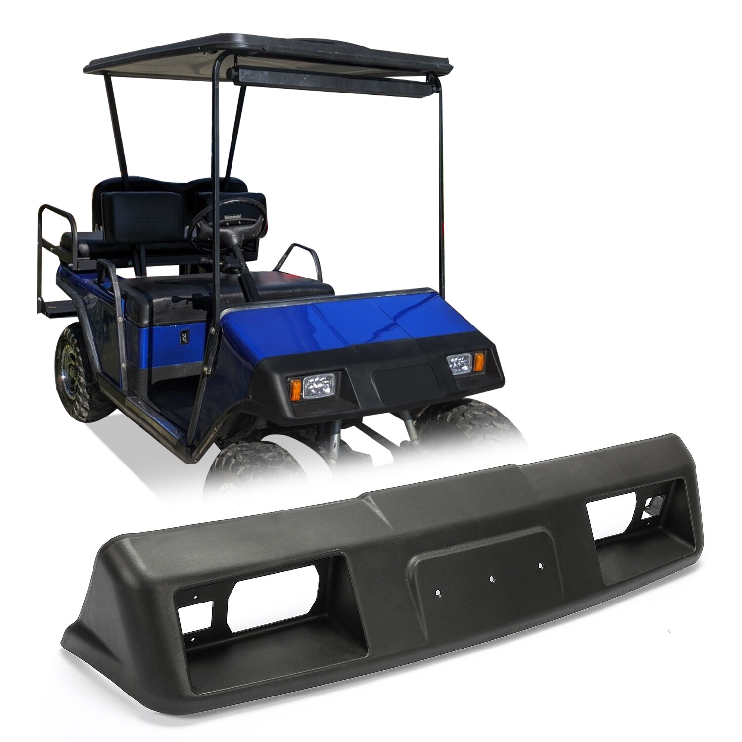 Front Cowl Cap W/ Headlight Openings For EZGO Marathon gas/electric 1989-1994