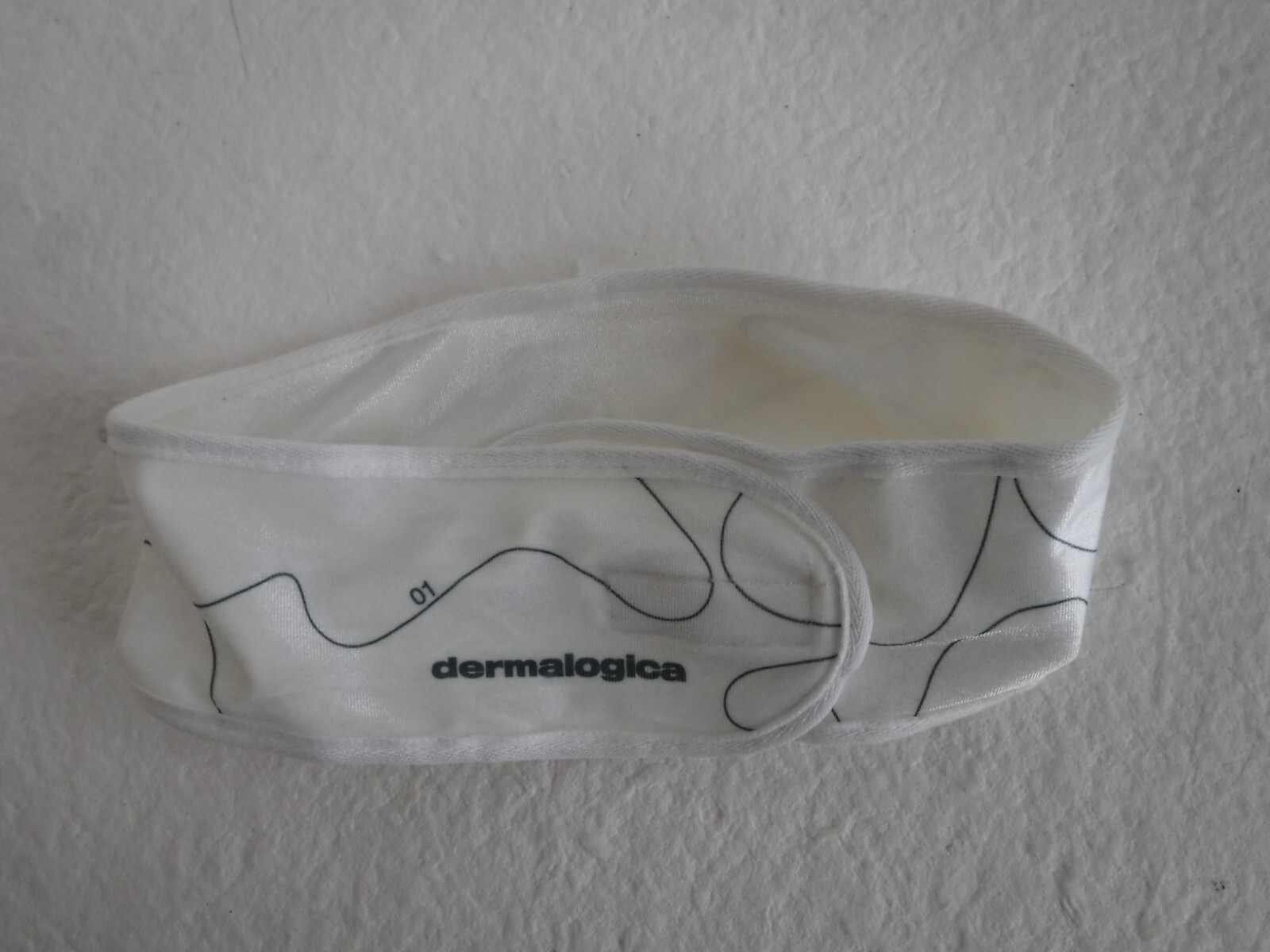 Dermalogica 2022 Face Mapping White Headband ( Lot Of 2 )