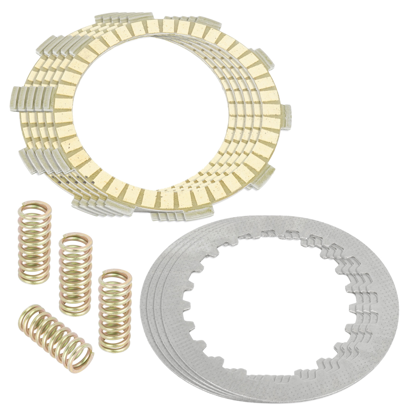 Clutch Friction Steel Plates And Kit for Yamaha Tri-Moto 200 YTM200E 1983-1985