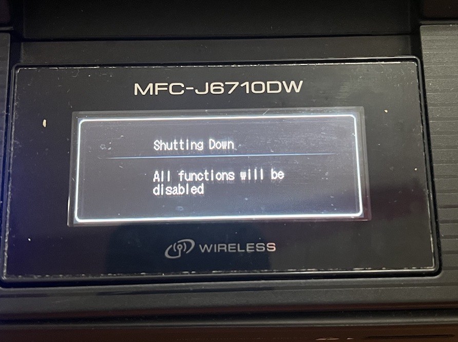 Brother MFC-J6710DW Professional Inkjet All-In-One Printer, Working, Great Price