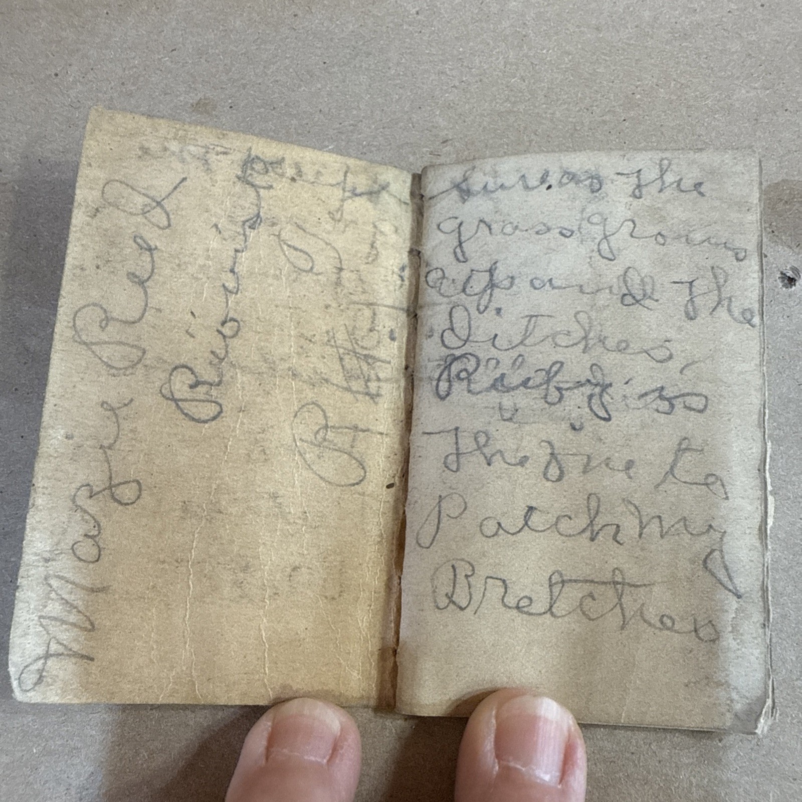 WWI Camp Travis Soldier’s Little Book Of Love Poems