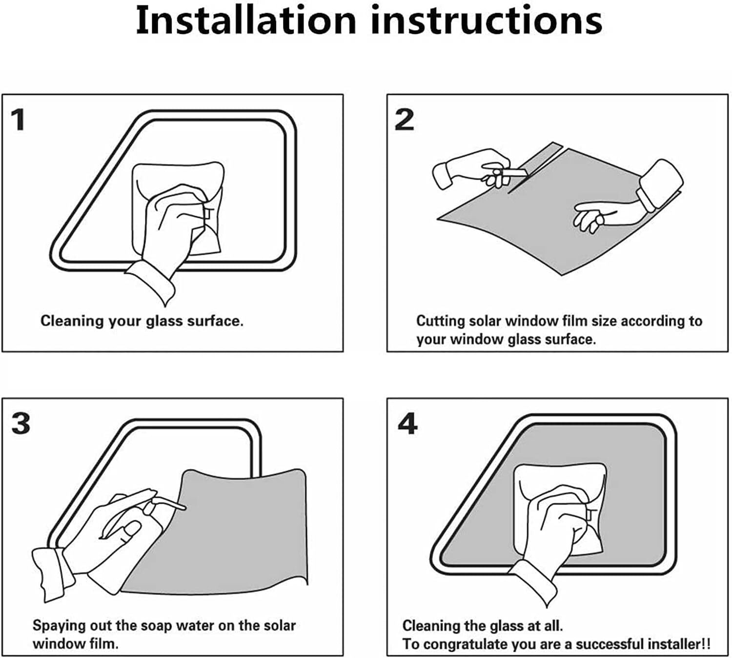 300CM Uncut Roll Window Tint Film 5% VLT 20" x 10ft Feet Car Home Office Glass