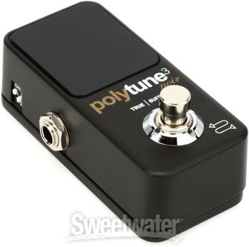 TC Electronic PolyTune 3 Noir Mini Polyphonic Tuning Pedal
