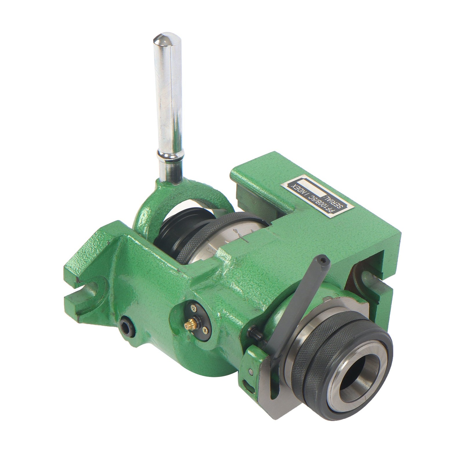 .0004" Spindle Thread Vertical Horizontal Collet 5C Spin Index Fixture Milling