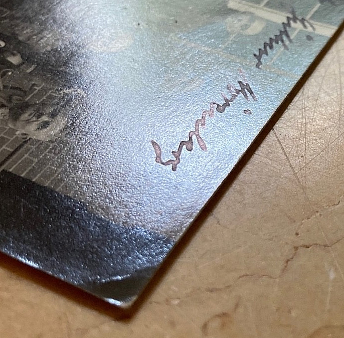 ORIGINAL! POST WW1 GERMAN STORM DIVISION OFFICERS MID 1930's ID'd PHOTO POSTCARD