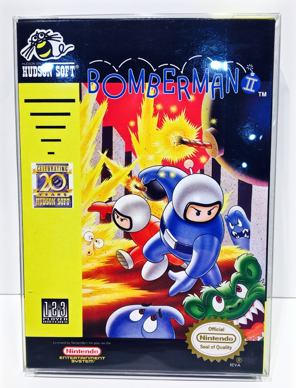 5 Box Protectors for NINTENDO NES Video Game Boxes! Clear Display Cases CIB New