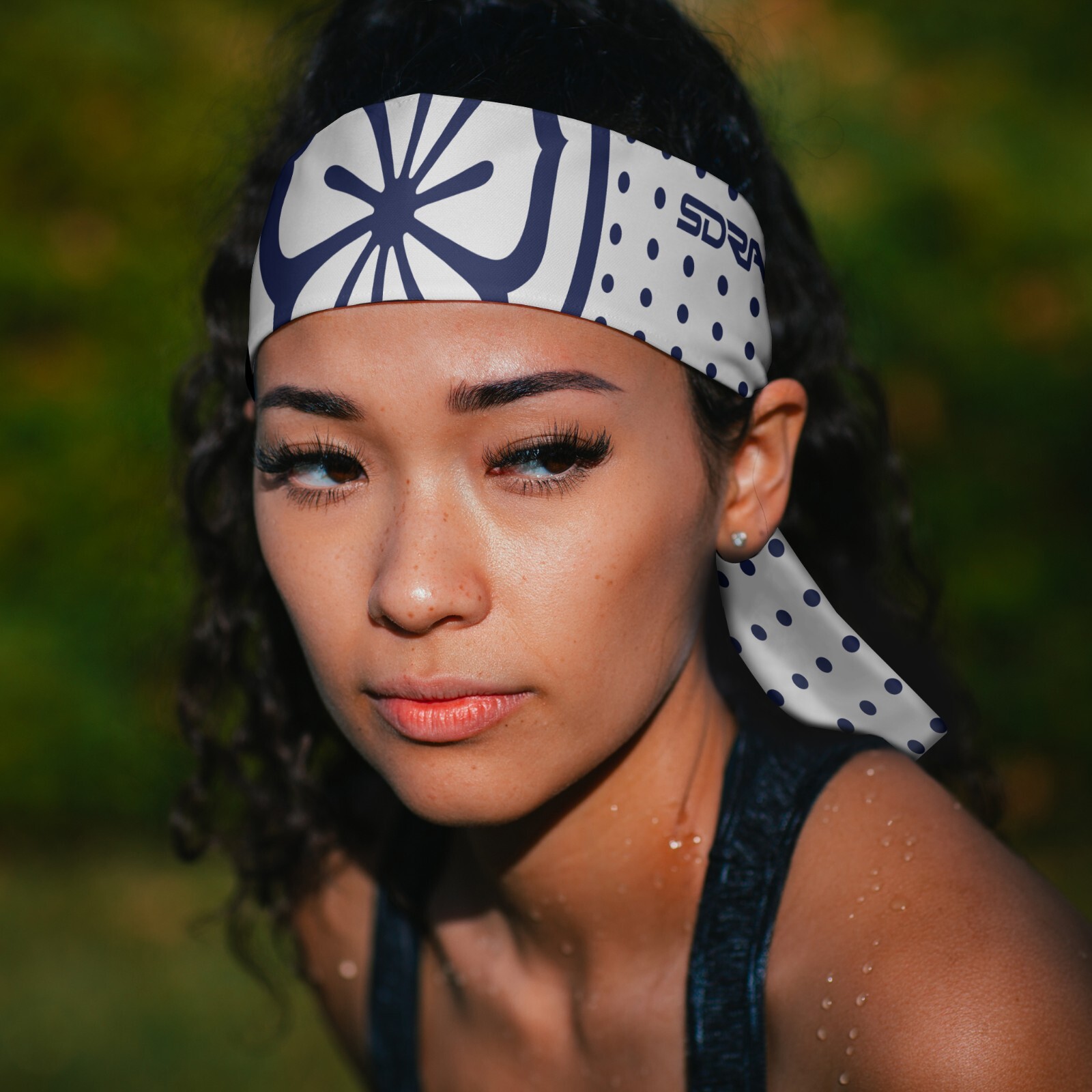 Suddora Daniel-San Lotus Tie Headband - Fashion, Summer, Karate, and, Outdoor