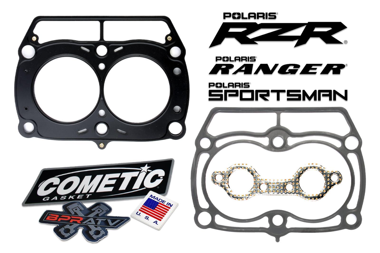 Polaris Ranger RZR Sportsman 800 Top End Rebuild Kit Cylinder Piston Gaskets 🔧