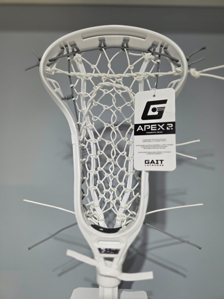 New GAIT APEX 2 Gray Women’s Lacrosse Done ready to ship girls lacrosse lax head