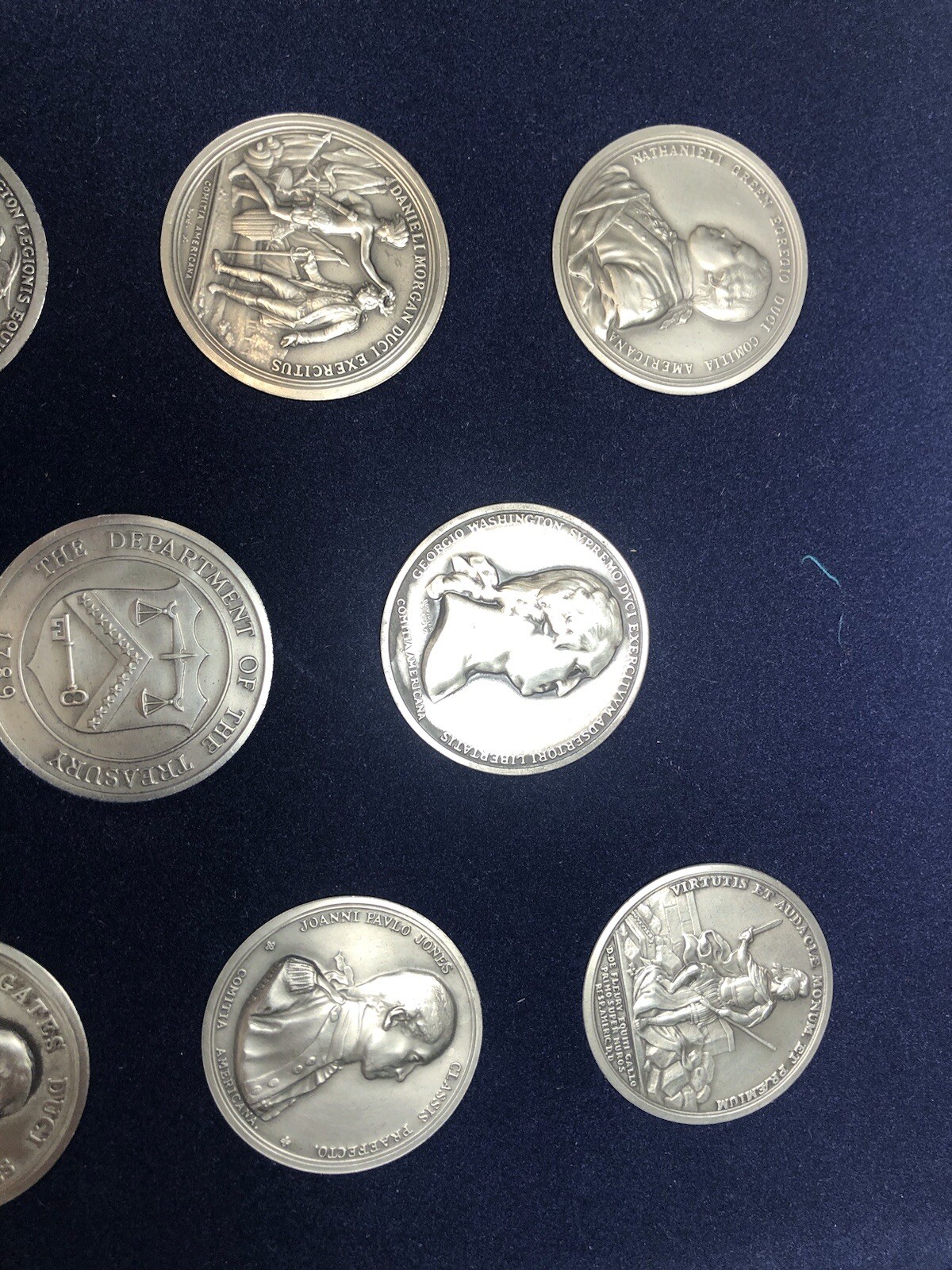 Set of 11: 1973 United States Mint America's First Medals w/OGP