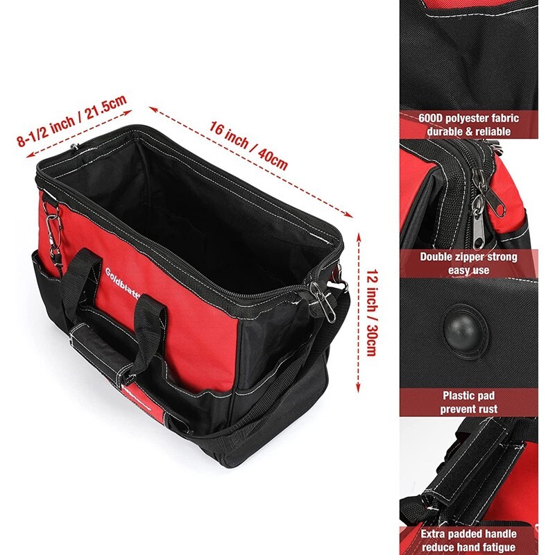 Goldblatt 12PCS Masonry Hand Tool Set Tuck Pointing Trowel Skate String Line Kit