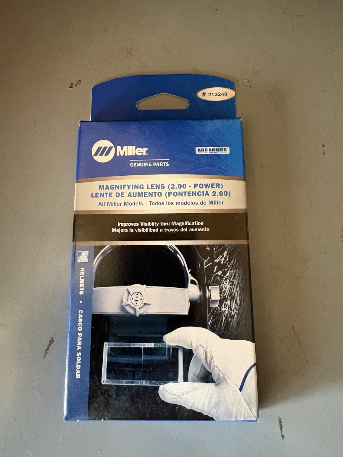 Miller 212240 Magnifying Lens Diopter 2.00